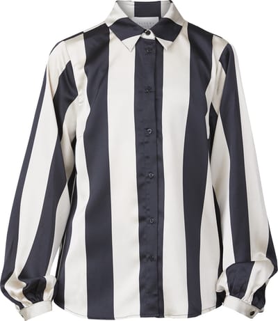 SISTERS POINT Gada-sh30 - Blouse - Zwart/Champagne - Maat S