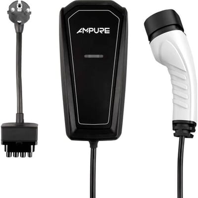 Ampure Go Cordset 3kW E/F Mobiel laadstation Type 2 Mode 2 13 A 3 kW Geen