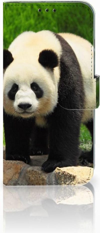 Honor 10 Lite Telefoonhoesje met Pasjes Panda