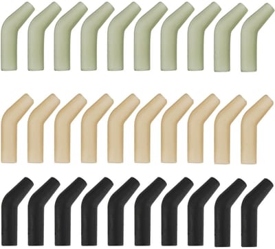 Dailygoods- Vishaak 30 Stuks - TPR Aligner - Lengte 11 Mm - Voor 2/4/6/8 Vishaken - Geschikt voor Zoetwater/Zoutwater - Verbeterd Vissucces - Haakaccessoires
