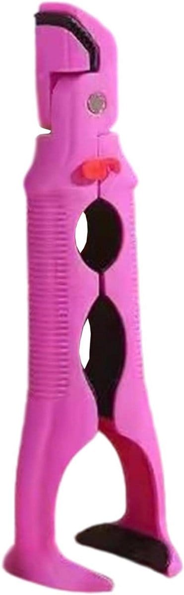 Warmteplaat Grijper - Ergonomische Tang - Hete Borden Verplaatsen - Hittebestendige Grip - 22 cm - Grijs