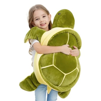 Livano Knuffel - Knuffelbeer - Knuffeldoekje - Groot - Meme - Baby - Schildpad - Stuffed Animal - Plushie - Plush - Dier