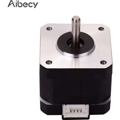 Aibecy 3D Printer Onderdelen 42-40 Stappenmotor 2 Fase 1.8 Graden Staphoek zwart