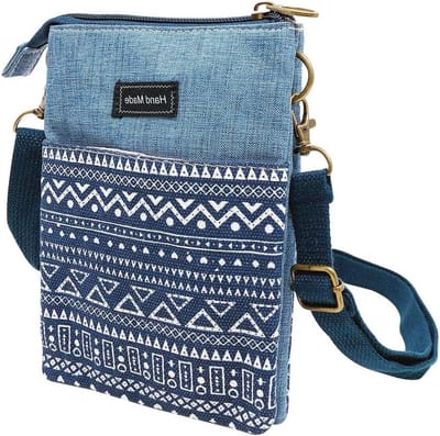 Stijlvolle mini crossbody schoudertas voor dames met verstelbare riem, perfect voor mobiel, reizen en dagelijks gebruik
