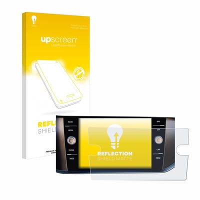 upscreen - Screenprotector voor Volkswagen T-Cross 2022 Discover Media 8" - Folie Beschermfolie anti glare matte