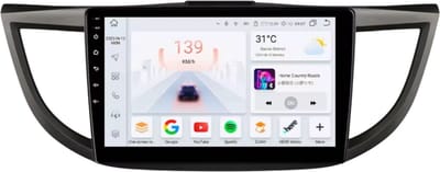 Autoradio met bluetooth - Carplay - Voor Honda CR-V (2012-2015) - Geschikt voor Apple en Android - Stereo - Navigatie - Navigatiesysteem auto - 4GB 32GB