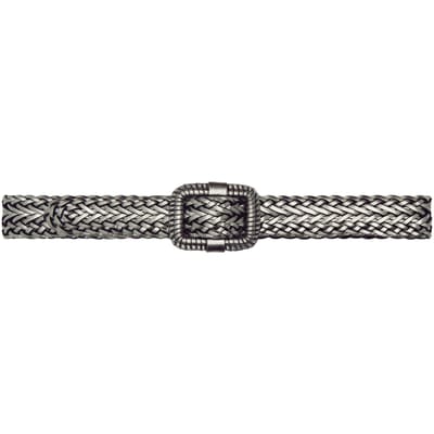 BA&SH Ceinture Brune Silver Maat: 75 | Riemen Outlet | Dames | Zilver