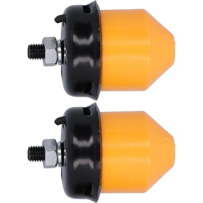 2 stuks Onderste Draagarm Buffer 15956547 Vervanging voor Chevrolet Blazer 4WD 1995‑2005 orange