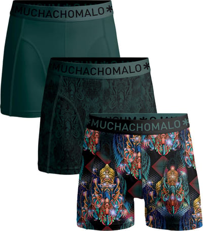 Muchachomalo Heren Boxershorts - 3 Pack - Maat S - Mannen Onderbroeken