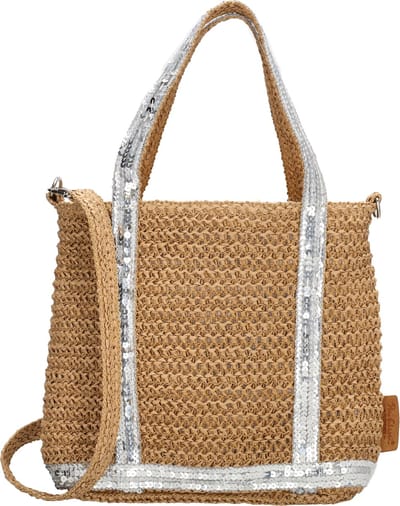 PE Florence Natural Life Handtas - Donker Natuur / Zilver