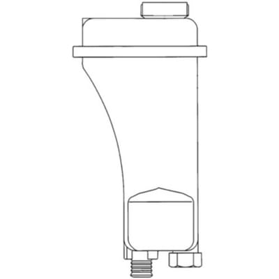 Reinigingsvloeistofreservoir, ruitenreiniging Original MAHLE CRT 51 000S
