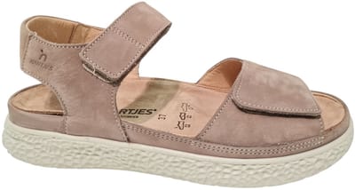 Hartjes 132.1220/30 35.00 H Nubuck Beige Dames Sandalen 100% Chroomvrij - Beige - 38