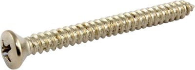 Allparts GS0005B01 Nikkel Nekplaat-Schroeven – 50 Stuks