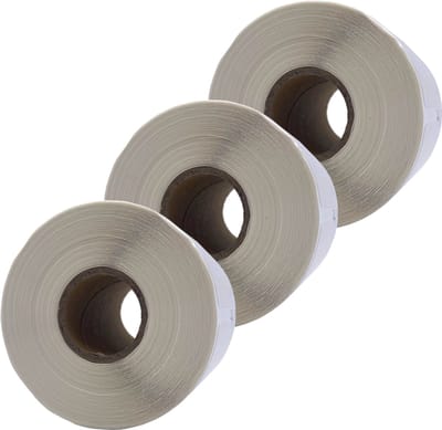DULA Dymo Compatible labelprinter 550 labels - Wit - 99015 - S0722440 - Grote multifunctionele etiketten - 3 rollen - 54 x 70 mm - 320 labels per rol