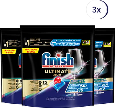 Finish Ultimate Regular 30 tabs x3