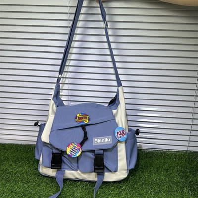 Mode Jeugd Heren Schoudertas, Klaprits Trend Cool School Crossbody Tassen, Campus Reizen Winkelen Tiener Mannen Messenger Tas gray