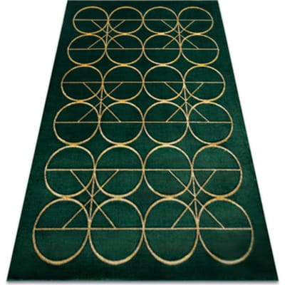 Kleden Rugsx Tapijt EMERALD exclusief 1010 glamour, stijlvol ci 80x150 cm