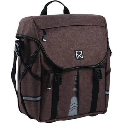 Willex Pakaftas S 1200 - Enkele Fietstas - 10liter- Bruin