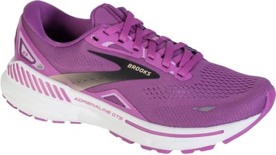 Brooks Adrenaline GTS 23, Vrouwen, Purper, Hardloopschoenen, maat: 36,5