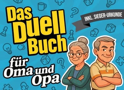Leuk Duell Boek voor Grootouders: Spel vol Vragen en Uitdagingen voor Samen Zijn