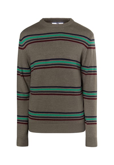Mo Jumper Heren licht grijs melange