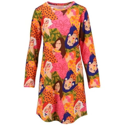 Katoenen dames nachthemd veelkleurig Ringella - Meerdere kleuren - Maat - 36