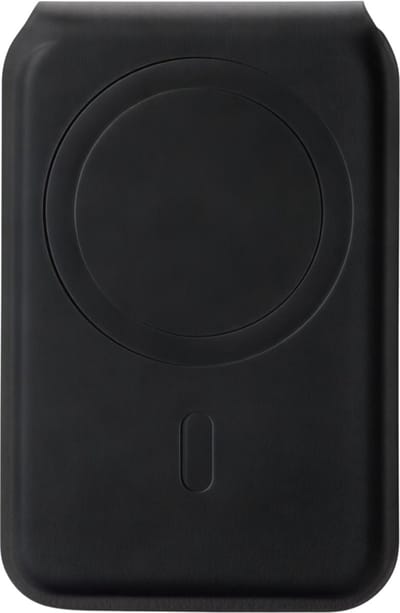 Slim Magnetic Wallet Stand met 4200gf Magneet – Zwart – 360° Roteerbare Telefoonhouder met Kaarthouder voor 3 Kaarten – Sterke Grip, Compact en Draagbaar Design