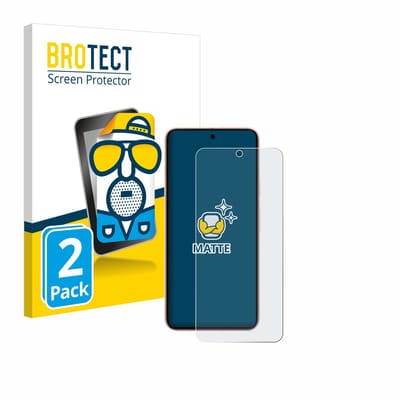 BROTECT - Screenprotector voor Google Pixel 8 (case-friendly) - Folie Beschermfolie matte 2 Stuks