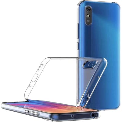 Xiaomi Redmi 9A siliconen transparant Redmi 9A telefoonhoesje Cover Cover Case Flexibele hoes voor smartphone Cover Siliconen accessoires Transparant hoesje