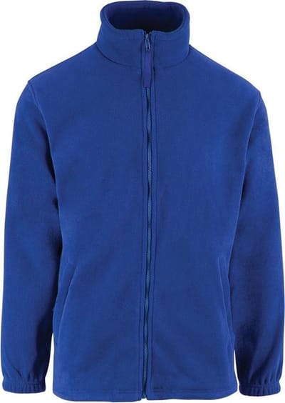 Royal Blue Dick kwaliteit Fleece Vest gewicht 300 g/m² Maat XXL