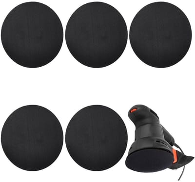 Dailygoods- Klittenbandschijven 15 cm - Set van 5 - Zelfklevend - Duurzaam nylon - Sterke grip - Geschikt voor slijpmachines - Schuurpads