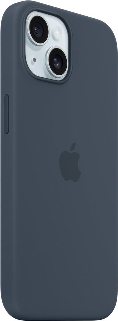 Apple Siliconenhoesje met MagSafe voor iPhone 15 - Stormblauw