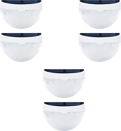 Nivard Tuinverlichting - Tuinlampen - Buitenverlichting - Tuin Verlichting - Led Lamp - Licht - Op Zonneenergie - Warm Licht - Wit 6 stuks