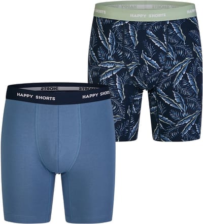 Happy Shorts Langer Boxer Jersey Boxer Briefs