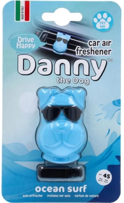 Danny The Dog - Autoparfum - Ocean Surf - 6 tot 8 weken geur - Autogeur