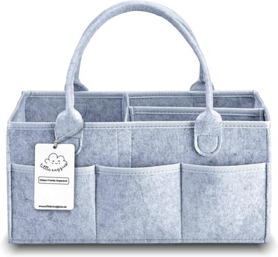 Multifunctionele Vilt Organizer voor Luiers en Babyaccessoires