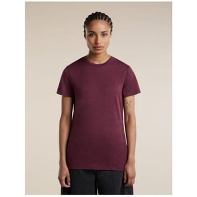 Icebreaker 150 Tech Lite Iii T-shirt Met Korte Mouwen Paars XL Vrouw