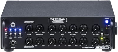 Mesa Boogie Mesa Boogie Subway TT-800 Head - Bass top