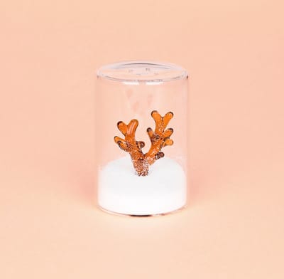 Balvi Zoutstel Koraal Amber Glas