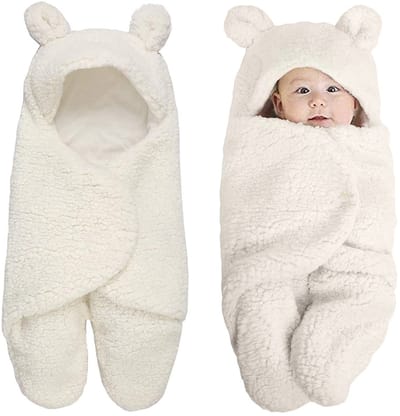 Unyqoos ® Ultrazachte Baby Inbakerdeken Voor Comfort En Warmte Van Pasgeborenen