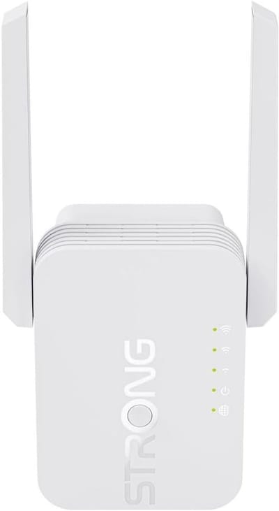 Wifi Versterker - Netwerk Uitbreider - Sterker Wifi Signaal - Snelle Installatie - Compact Formaat - Wit