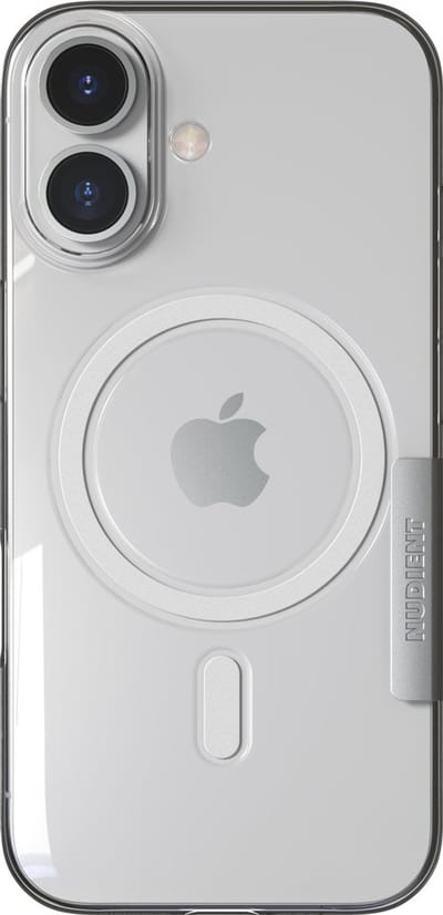 Nudient Thin Magsafe Case geschikt voor Apple iPhone 17 - Transparant
