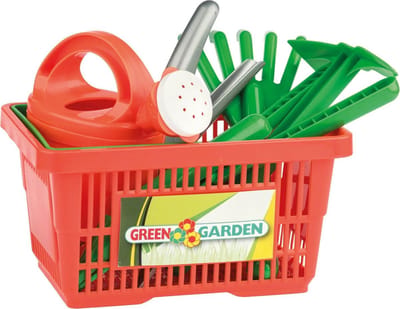 Androni Giocattoli tuin speelset mandje speelgoed voor buiten kinderen.