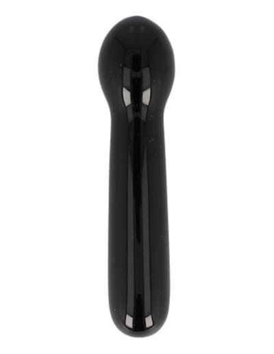 Obsidiaan zwart yoni stick bol