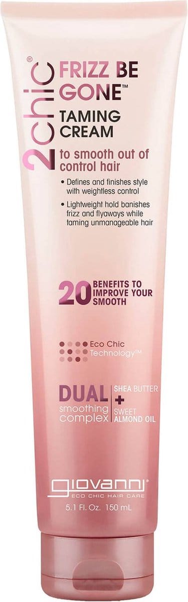 Giovanni Cosmetics - 2chic - Frizz Be Gone Shea Butter & Sweet Almond Oil Taming Cream - 150 ml
