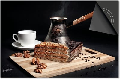 Inductie beschermer 60x60 - afdekplaat inductie mat - Dietrix Kookplaat beschermer - Exclusief - Food - Koffie en Cake
