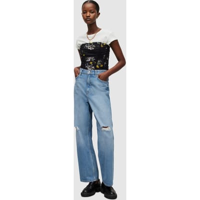 AllSaints Kym Eugenia Corset Black Maat: 16 | Tops Outlet | Dames | Zwart