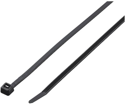 Wurth - Kabelbinder KBL2 PA kunststof lip goedkeuring zw. - Kabelbinder KBL 2 gemaakt van polyamide met kunststof tong, zwart x 100 st Lengte 140 mm
