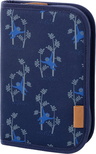 Fresk [Etui met vulling] Jongens – Pennenzak - Etuis voor School - Pennenvak voor Kinderen - Schoolspullen - -Blauw - Monkey