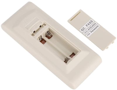 ONF3 - Universele Afstandsbediening - Airconditioner Accessoire - Melkwit - Voor Panasonic - 2 x Batterij Niet Inbegrepen - Geschikt voor A7...